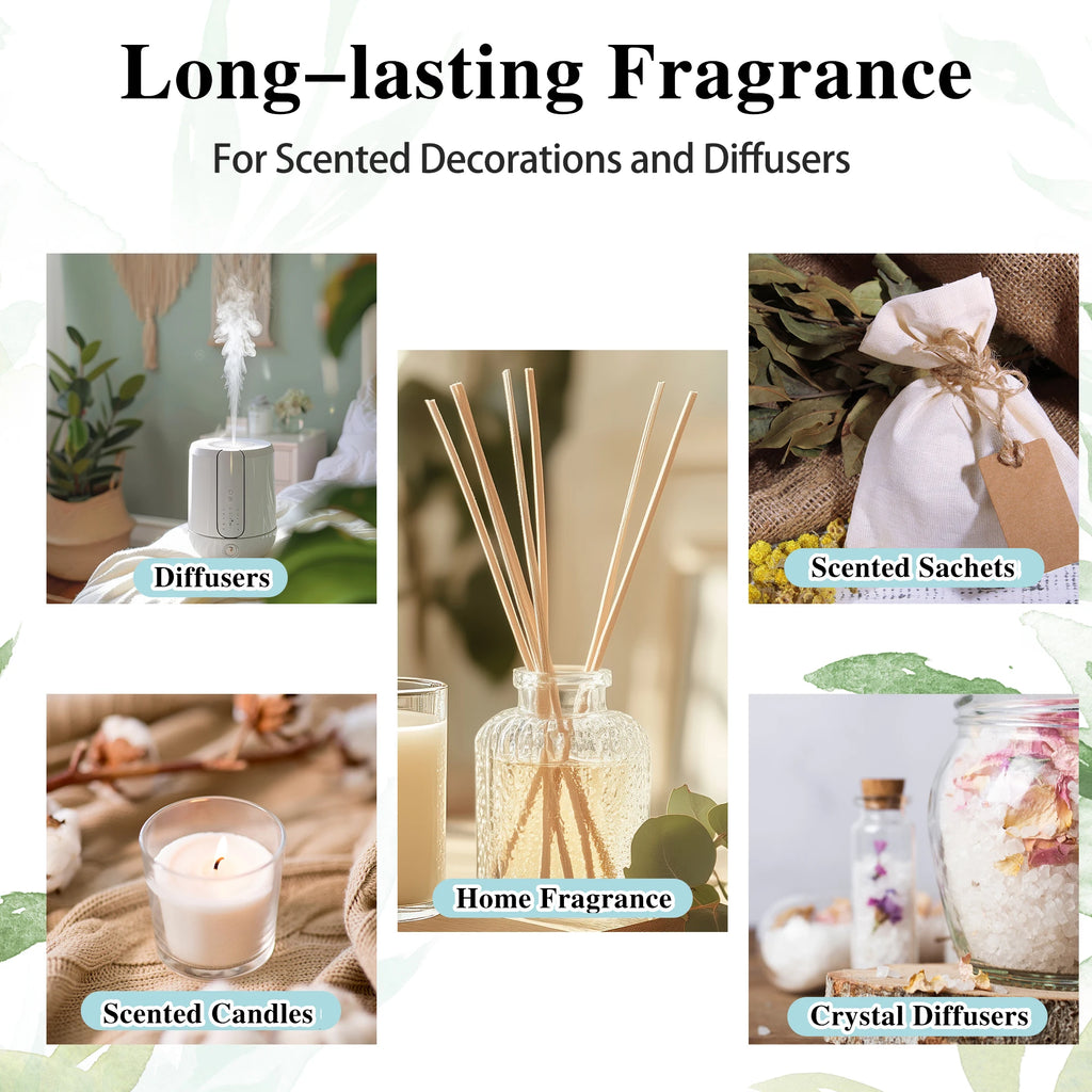 20PCS Essential Oils Gift Set Aromatherapy Essential Oils Oregano Neroli Helichrysum Spearmint Lemon Eucalyptus Turmeric