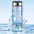 12Oz Hydrogen Water Bottle Generator SPE PEM Tech Portable Hydrogen Water Maker Bpa-Free Ionizer Machine Cup for Fitness Office Travel
