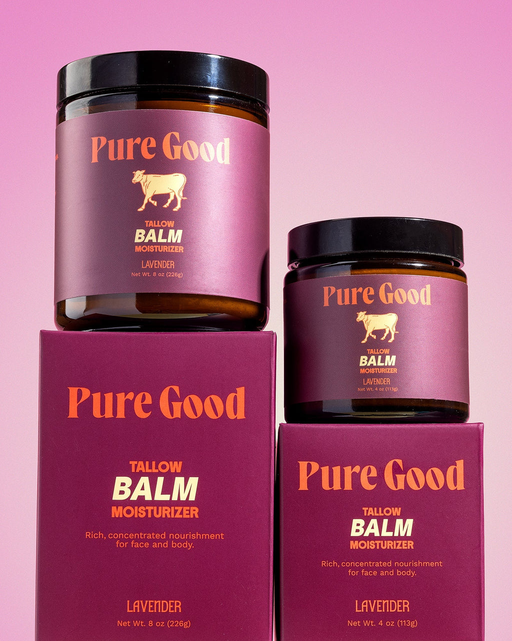 Lavender Tallow Balm - Calming & Restoring